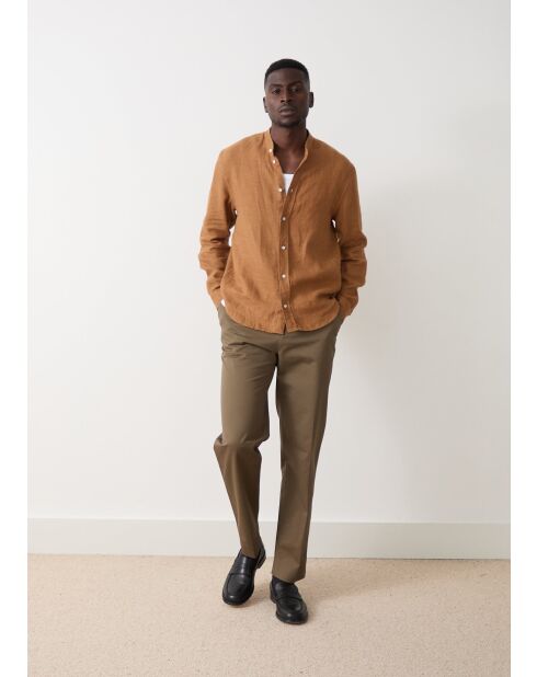 Camisa Arles honey - MIEL