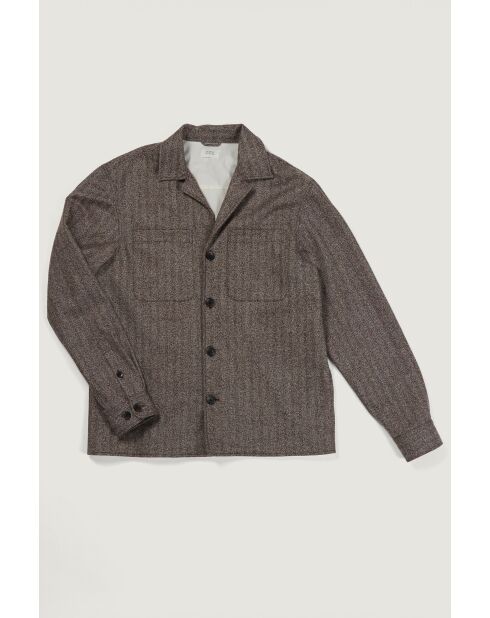 Chaqueta marrón Soncino - MARRÓN