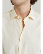Camisa Volpaia a rayas amarillas - AMARILLA