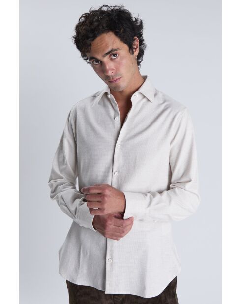 Camisa Volpaia beige - BEIGE