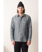 Camisa azul BG10 - AZUL