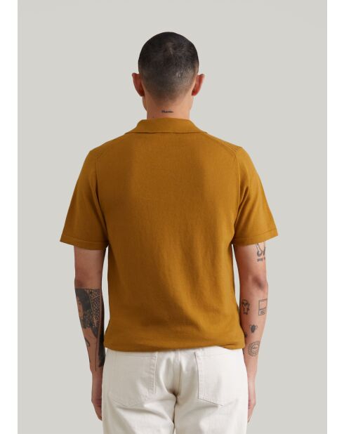 Numana poloshirt met honing - HONEY