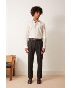 Donkergroene broek Bellagio - FOREST GREEN