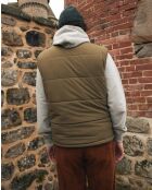 Chaqueta sin mangas caqui Otaki - KAKI