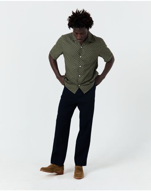 Camisa caqui Bidart - KAKI