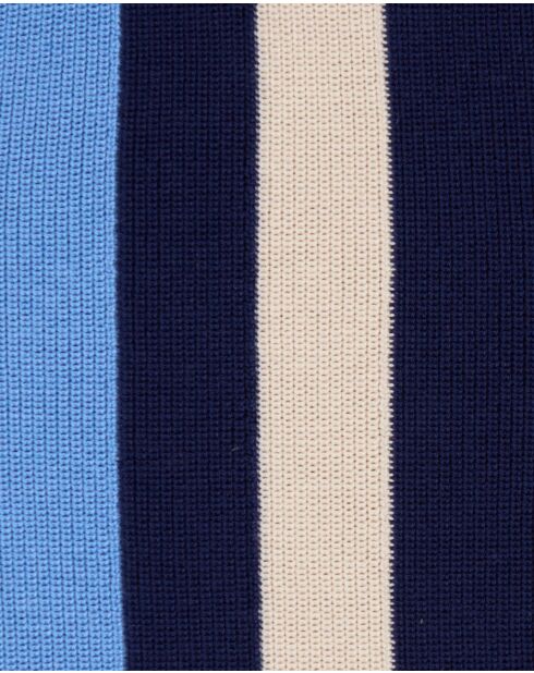 Polo Numana de rayas azul marino - MARINE