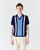 Polo Numana de rayas azul marino - MARINE