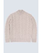 Jersey Molene beige - BEIGE