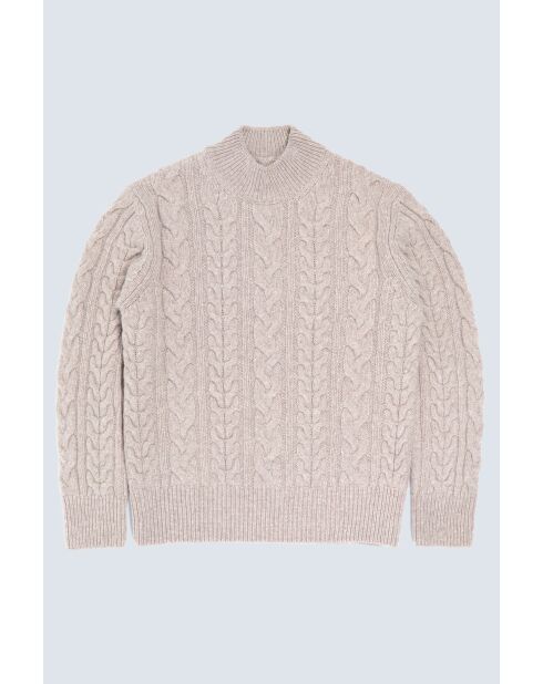 Jersey Molene beige - BEIGE