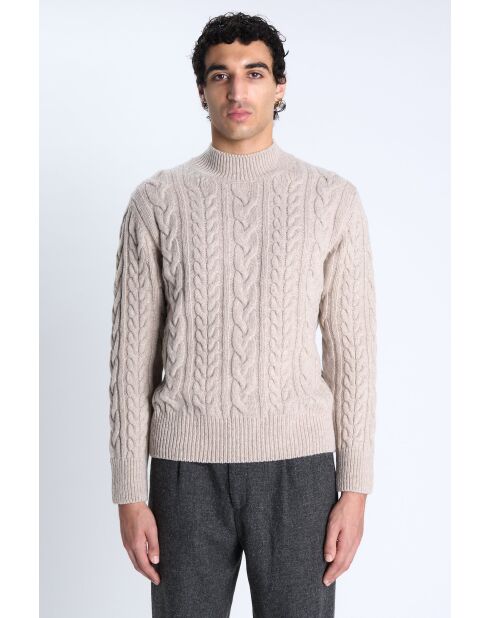 Jersey Molene beige - BEIGE