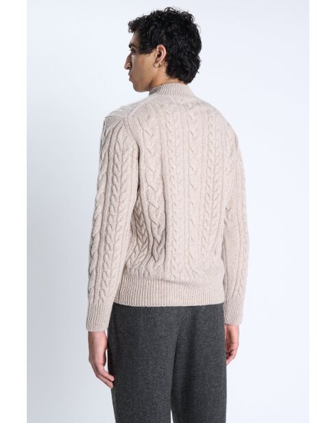 Jersey Molene beige - BEIGE