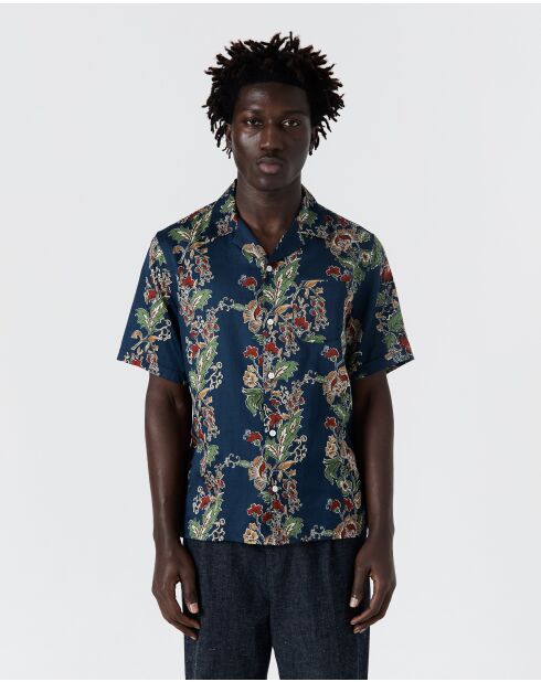 Camisa azul marino Bidart - MARINE