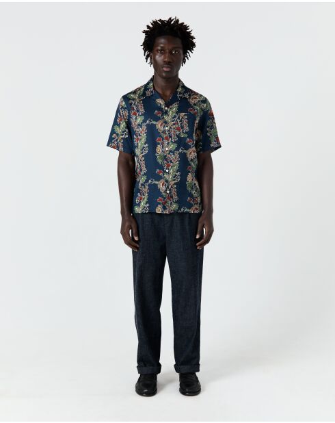Camisa azul marino Bidart - MARINE