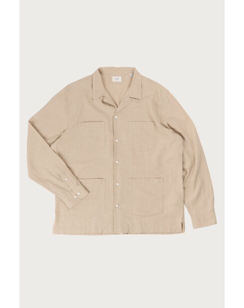 Camisa Royan beige - BEIGE