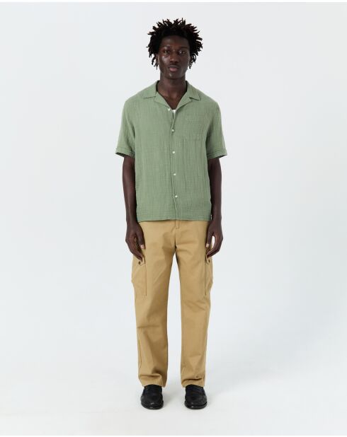 Camisa verde Bidart - VERDE