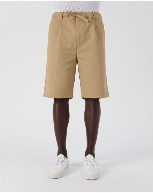 Beigefarbene Potenza-Shorts - BEIGE