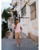 Pantalones cortos Potenza beige - BEIGE