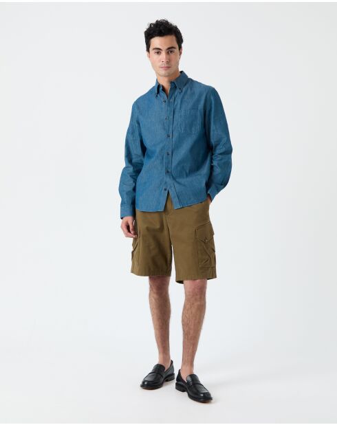 Kaki Onoba korte broek - KHAKI