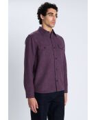 Sobrecamisa Milo Plum - Plum