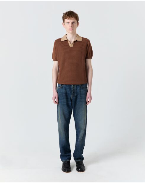 Numana bruin poloshirt - BRUIN