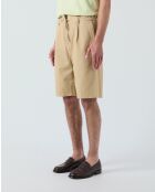 Pantalones cortos Potenza beige - BEIGE