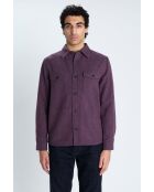 Sobrecamisa Milo Plum - Plum