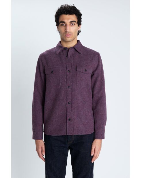 Sobrecamisa Milo Plum - Plum