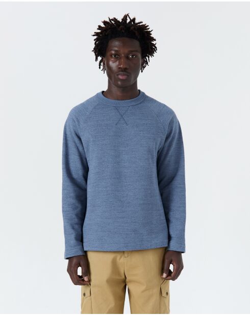 Indigo sweatshirt van Lowell - INDIGO