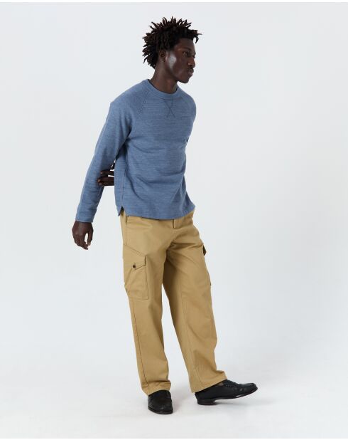 Indigo sweatshirt van Lowell - INDIGO