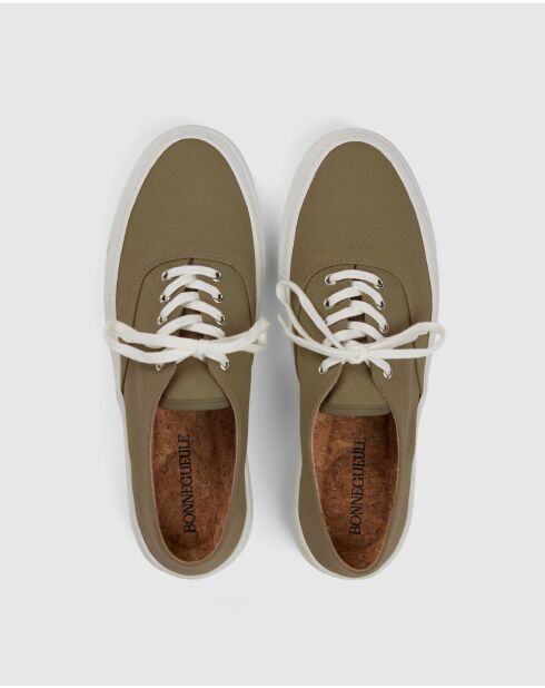 Kaki sneakers van Nazare - KHAKI