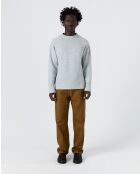 Lowell heather grijs sweatshirt - GRIJS