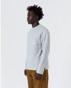 Lowell heather grijs sweatshirt - GRIJS