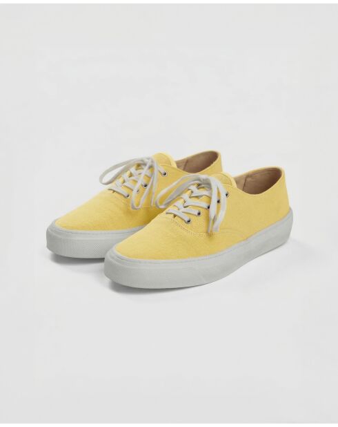 Lichtgele sneakers van Nazare - LICHTGEEL