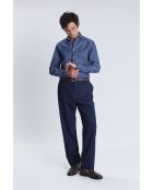 Volpaia chambray hemd - BLAUW