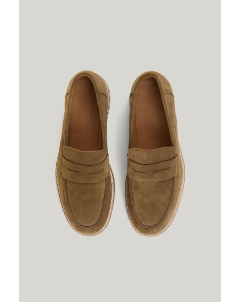 Mocassins Wembley tabac - TABAC