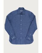 Volpaia chambray hemd - BLAUW