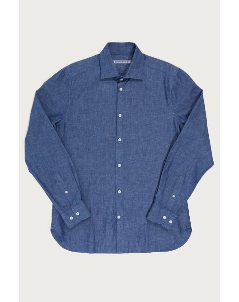 Volpaia chambray hemd - BLAUW