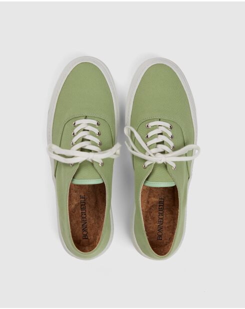 Pastelgroene Nazare sneakers - PASTEL GREEN
