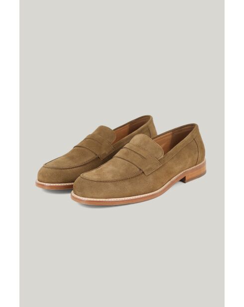 Mocassins Wembley tabac - TABAC