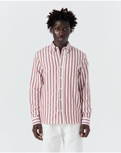 Camisa Calvi roja y blanca - ROJA/BLANCA