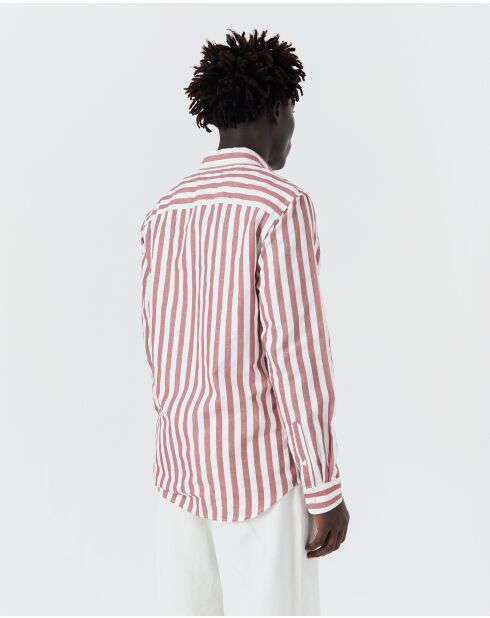 Camisa Calvi roja y blanca - ROJA/BLANCA