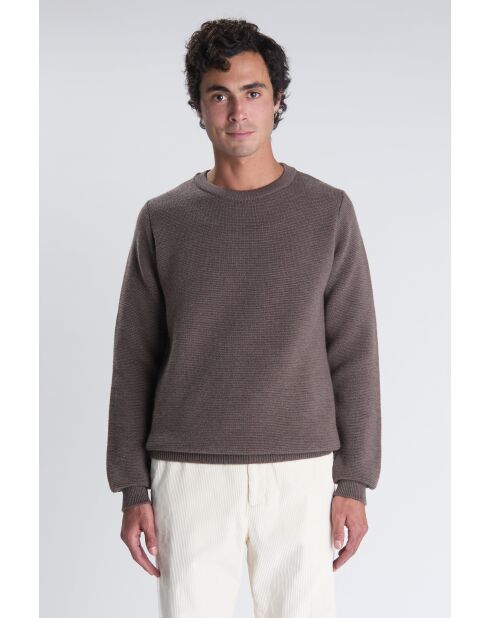 Jersey Trevise taupe - TAUPE
