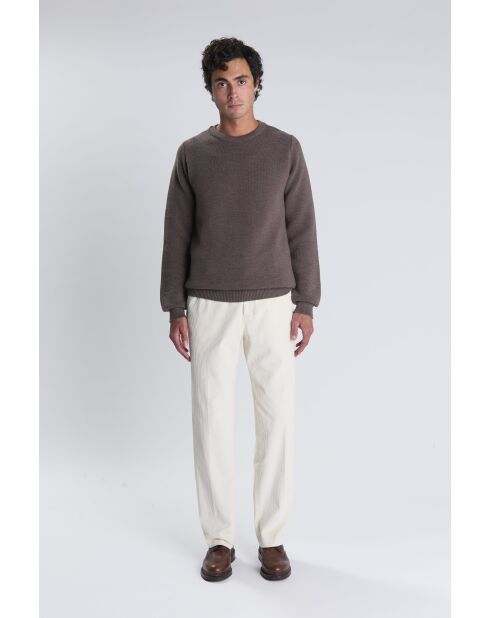 Jersey Trevise taupe - TAUPE