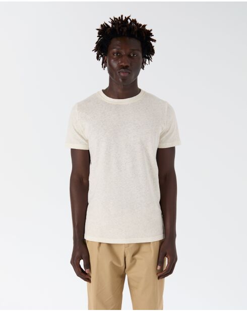 Ecru T-shirt Miami - WIT