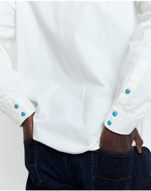 Ecru hemd Camargue - ECRU