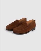 Mocasines Osimo con coñac - COGNAC