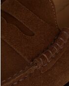 Mocasines Osimo con coñac - COGNAC