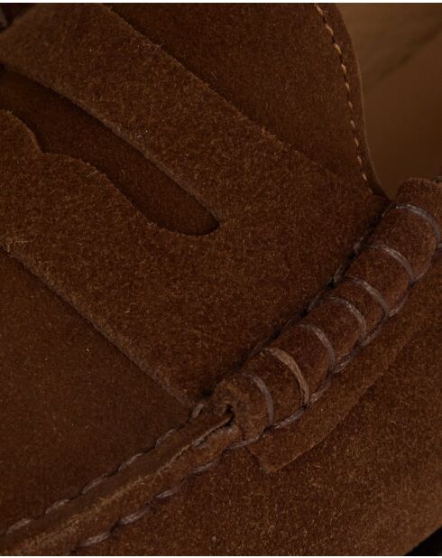 Mocasines Osimo con coñac - COGNAC