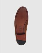 Mocasines Osimo con coñac - COGNAC