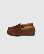 Mocasines Osimo con coñac - COGNAC